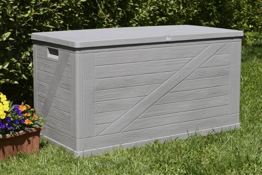 Сундук Toomax WoodLine, 420 л Светло-серый - 3