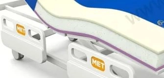 Матрас медицинский противопролежневый многослойный MET 3D VISCO MAX - 2
